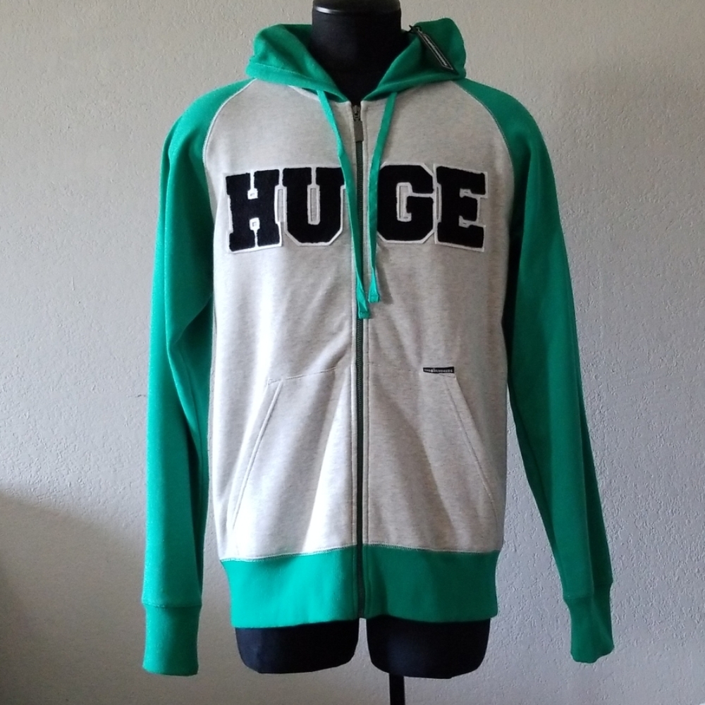 NWT The Hundreds zip up hoodie sweat shirt